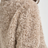 Giacca donna in ecopelliccia beige GC000608D 124211985 HERNO 