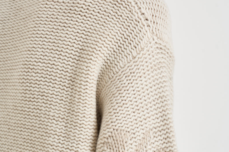 Maglia donna con ricami beige MG000258D 703811985 HERNO 