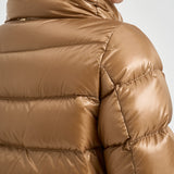 Piumino donna corto oro PI001781D 120172157 HERNO 