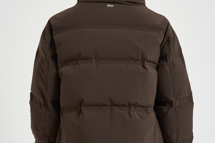 Piumino donna corto fondente PI002230D 125908815 HERNO 