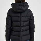 Piumino donna con cappuccio nero PI002270D 12004Z9389 HERNO 