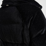Piumino donna in velluto nero PI002317D 129409300 HERNO 