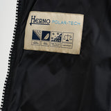 Piumino donna in nylon midi nero PI0660D 120049389 HERNO 