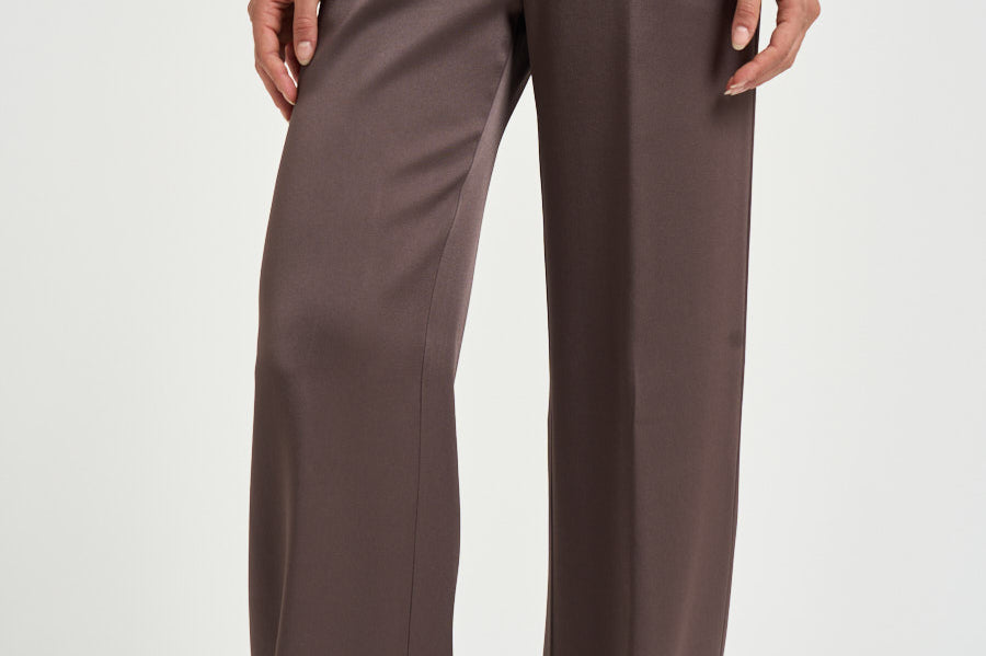 Pantalone donna con coulisse marrone PT00057DR 127278810 HERNO 
