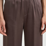 Pantalone donna con coulisse marrone PT00057DR 127278810 HERNO 