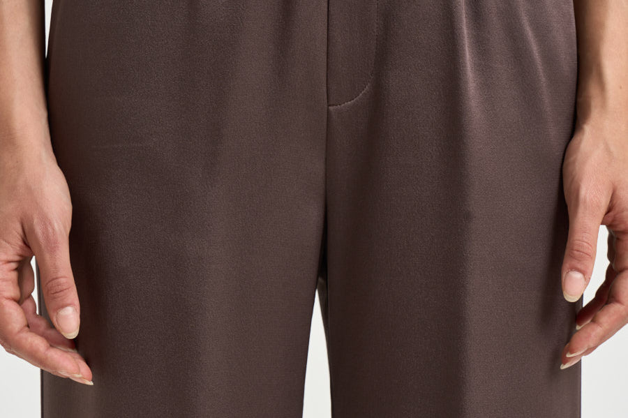 Pantalone donna con coulisse marrone PT00057DR 127278810 HERNO 