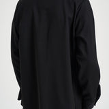 Camicia uomo con tasche a patta nera C1I9MBV NERO IMPERIAL 