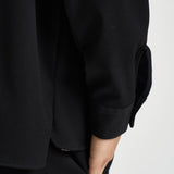 Camicia uomo con tasche a patta nera C1I9MBV NERO IMPERIAL 