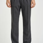 Pantalone uomo con pinces grigio antracite PD3MMBJ ANTRACITE IMPERIAL 