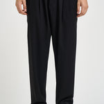 Pantalone uomo con pinces nero PE6IMBV NERO IMPERIAL 
