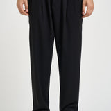 Pantalone uomo con pinces nero PE6IMBV NERO IMPERIAL 