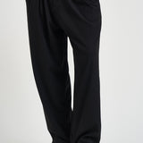 Pantalone uomo con pinces nero PE6IMBV NERO IMPERIAL 