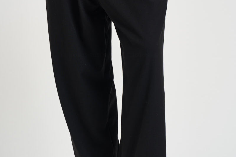 Pantalone uomo con pinces nero PE6IMBV NERO IMPERIAL 