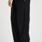 Pantalone uomo con pinces nero PE6IMBV NERO IMPERIAL 