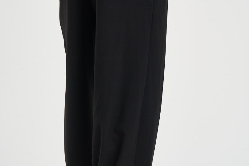 Pantalone uomo con pinces nero PE6IMBV NERO IMPERIAL 