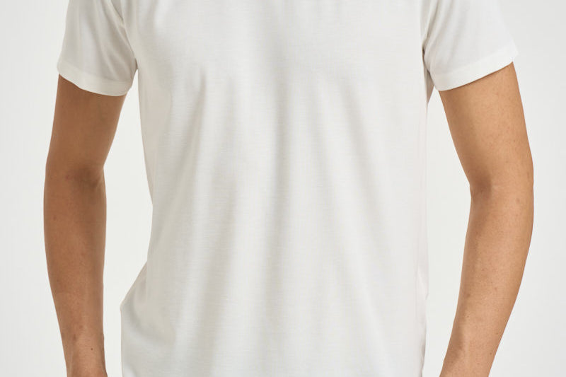 T-shirt uomo giroollo bianca TC15MCH BIANCO IMPERIAL 