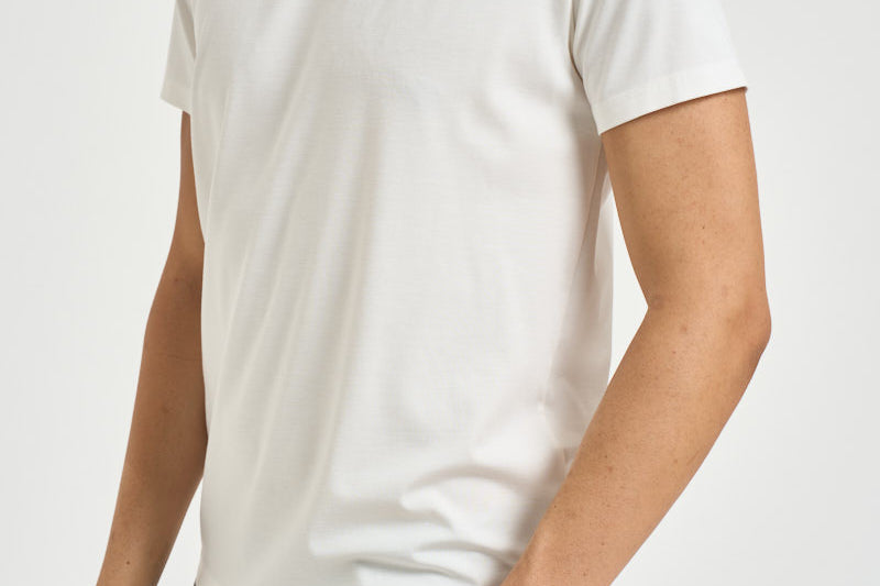 T-shirt uomo giroollo bianca TC15MCH BIANCO IMPERIAL 