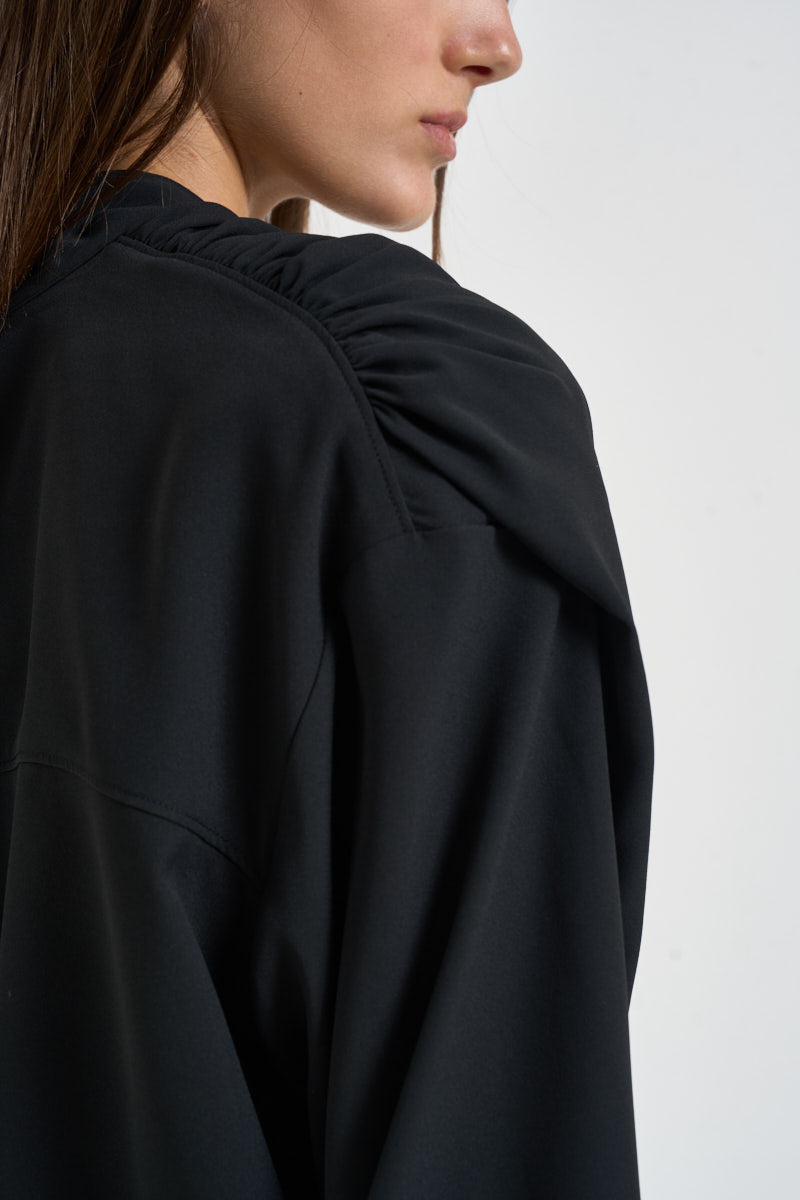 Blusa donna Bliss scollo a V nera BLISS BLACK IRO 