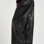Pantalone donna Dill in pelle nero DILL BLACK IRO 