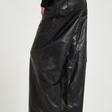Pantalone donna Dill in pelle nero DILL BLACK IRO 