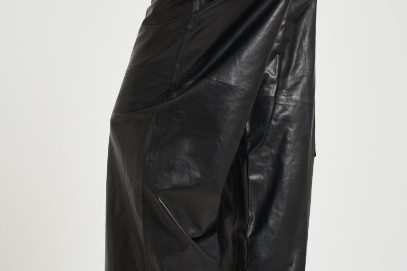 Pantalone donna Dill in pelle nero DILL BLACK IRO 