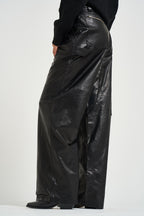 Pantalone donna Dill in pelle nero DILL BLACK IRO 