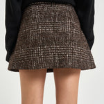 Gonna donna Ilire tweed marrone ILIRE EARTHYBROWN IRO 