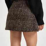 Gonna donna Ilire tweed marrone ILIRE EARTHYBROWN IRO 
