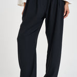 Pantalone donna fluido nero OAKLAND BLACK IRO 