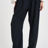 Pantalone donna fluido nero OAKLAND BLACK IRO 