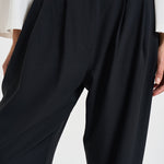 Pantalone donna fluido nero OAKLAND BLACK IRO 
