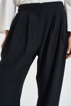 Pantalone donna fluido nero OAKLAND BLACK IRO 