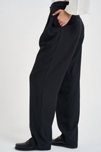 Pantalone donna fluido nero OAKLAND BLACK IRO 