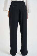 Pantalone donna fluido nero OAKLAND BLACK IRO 