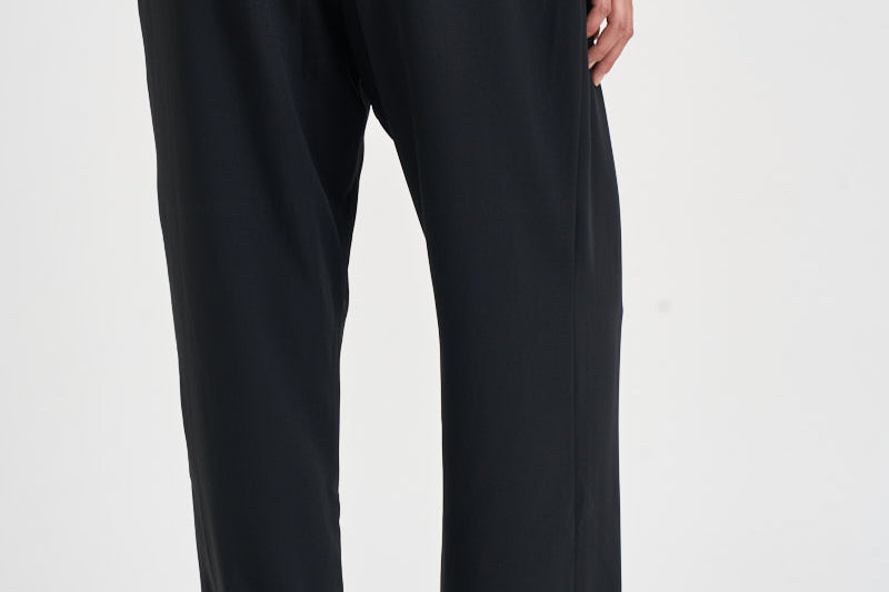 Pantalone donna fluido nero OAKLAND BLACK IRO 