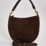 Borsa donna Oskan soft zipped testa di moro BF0066FA B2C03M50CF ISABEL MARANT 