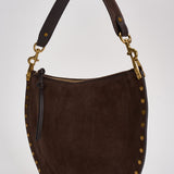 Borsa donna Oskan soft zipped testa di moro BF0066FA B2C03M50CF ISABEL MARANT 