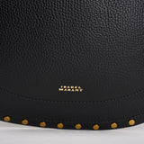 Borsa donna Oskan soft zipped nera BF0066FA C3C22M01BK ISABEL MARANT 