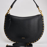 Borsa donna Oskan soft zipped nera BF0066FA C3C22M01BK ISABEL MARANT 