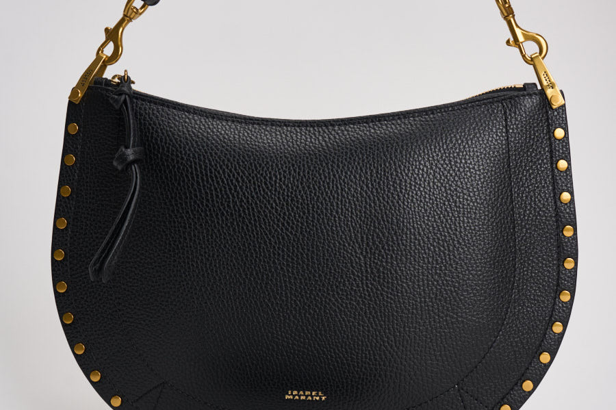 Borsa donna Oskan soft zipped nera BF0066FA C3C22M01BK ISABEL MARANT 