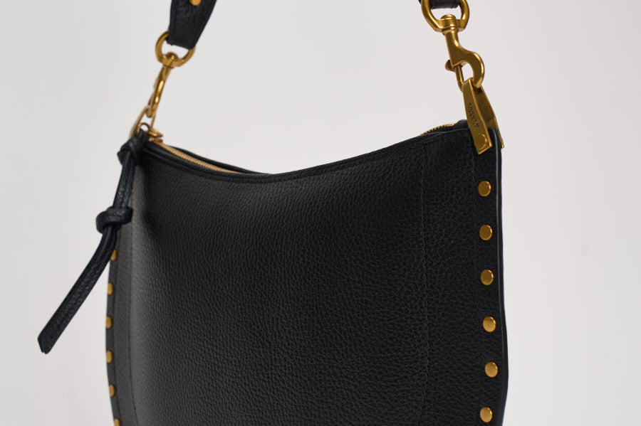 Borsa donna Oskan soft zipped nera BF0066FA C3C22M01BK ISABEL MARANT 