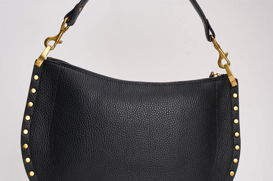 Borsa donna Oskan soft zipped nera BF0066FA C3C22M01BK ISABEL MARANT 