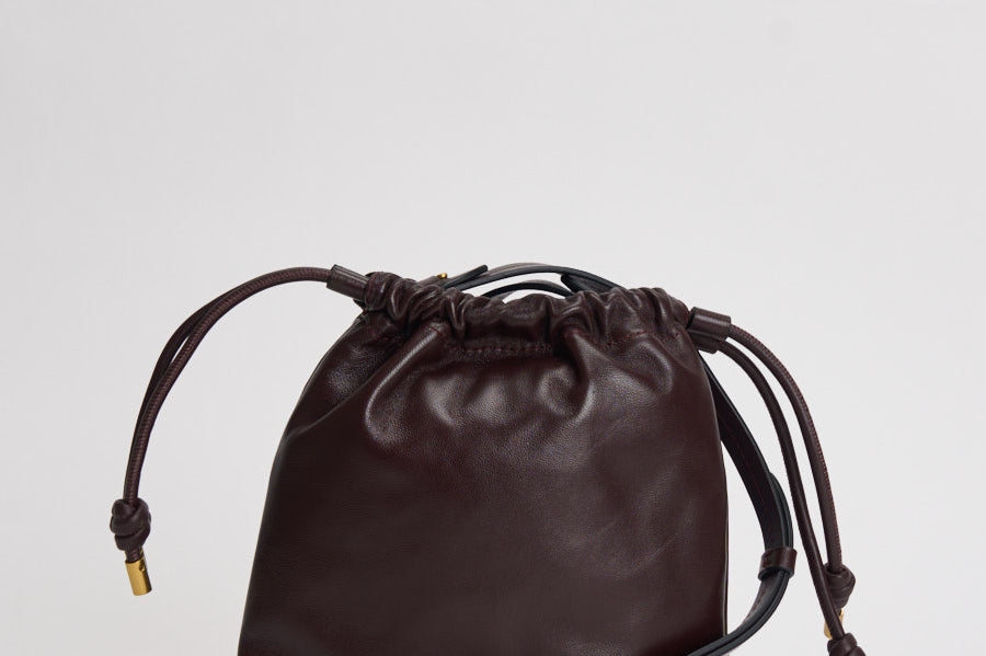 Borsa donna Silven Mini a tracolla vinaccia BF0133FA C3C05M80BY ISABEL MARANT 