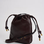 Borsa donna Silven Mini a tracolla vinaccia BF0133FA C3C05M80BY ISABEL MARANT 