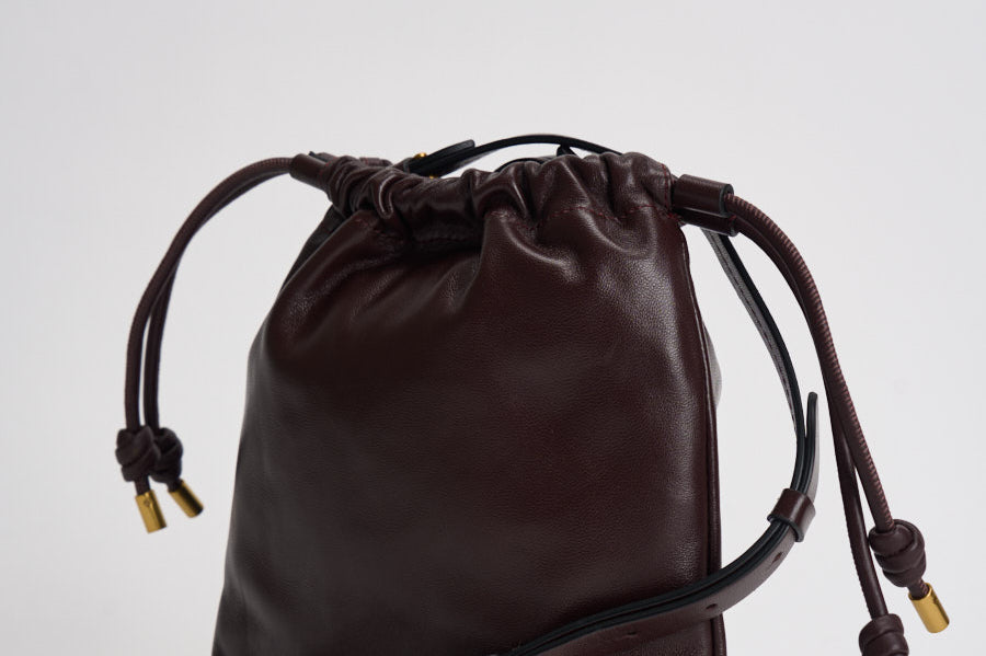 Borsa donna Silven Mini a tracolla vinaccia BF0133FA C3C05M80BY ISABEL MARANT 