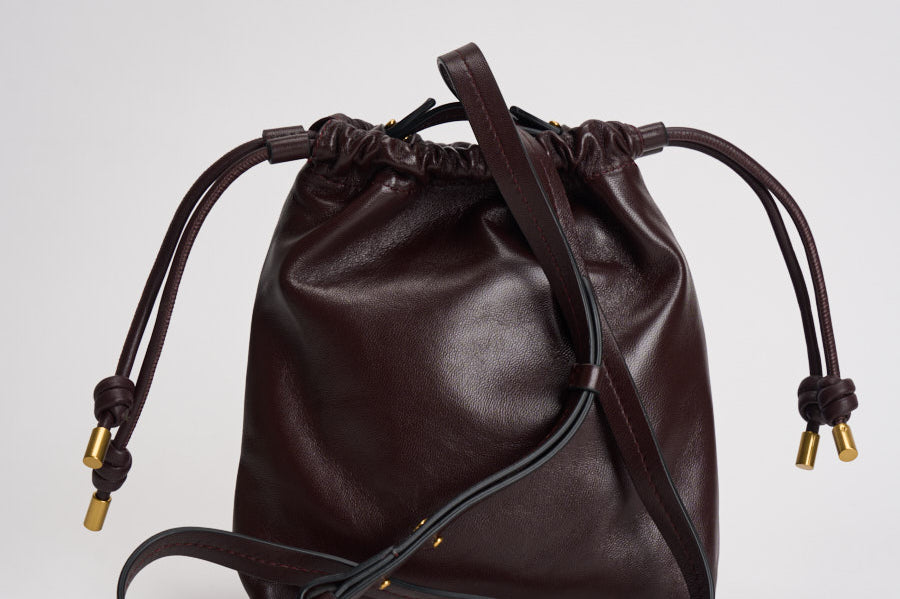 Borsa donna Silven Mini a tracolla vinaccia BF0133FA C3C05M80BY ISABEL MARANT 
