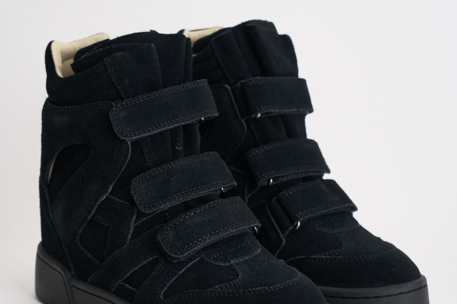 Sneakers donna Im3 con zeppa nera BK0010FA B3E04SBKMD ISABEL MARANT 