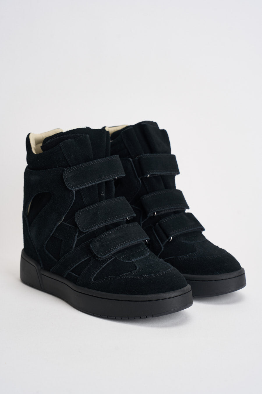 Sneakers donna Im3 con zeppa nera BK0010FA B3E04SBKMD ISABEL MARANT 
