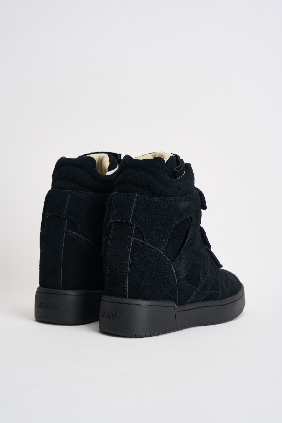 Sneakers donna Im3 con zeppa nera BK0010FA B3E04SBKMD ISABEL MARANT 