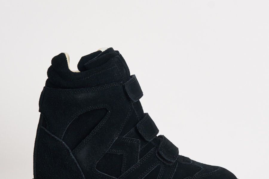 Sneakers donna Im3 con zeppa nera BK0010FA B3E04SBKMD ISABEL MARANT 